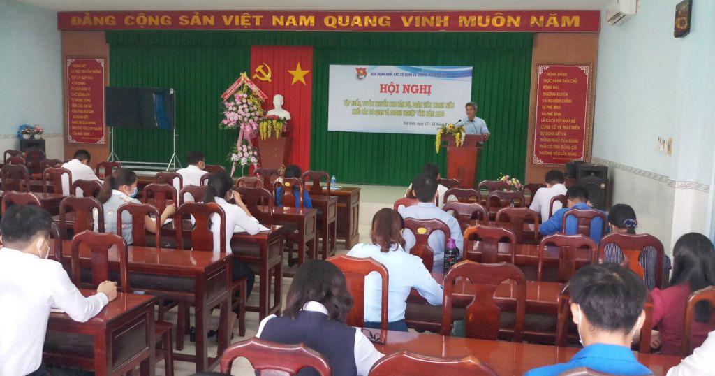 Đoàn khối tổ chức hội nghị tập huấn, tuyên truyền cho cán bộ đoàn, đoàn viên thanh niên Khối các cơ quan và doanh nghiệp tỉnh năm 2020