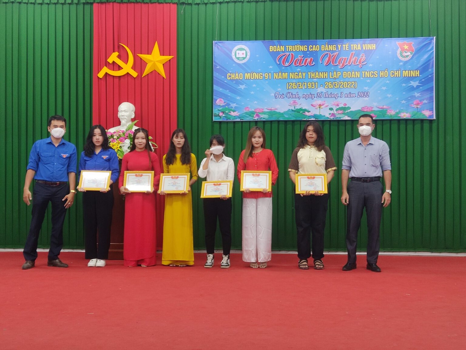 Đoàn trường Cao đẳng Y tế Trà Vinh tổ chức Hội thi tiếng hát thanh niên năm 2022