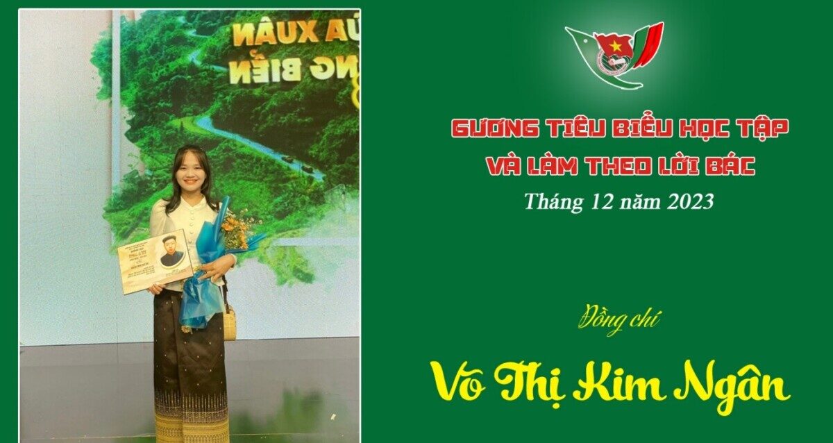 Kim Ngân – Tấm gương học tập và làm theo lời Bác
