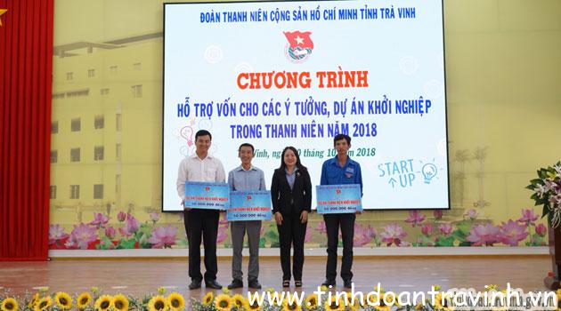 TRAO VỐN HỖ TRỢ CÁC Ý TƯỞNG, DỰ ÁN KHỞI NGHIỆP TRONG THANH NIÊN